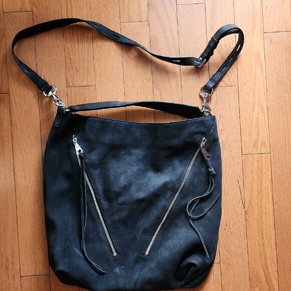Rebecca Minkoff Black Leather Shoulder Bag - Picture 3 of 5